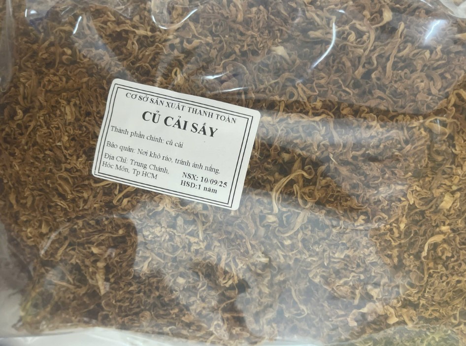 Củ cải sấy 1kg